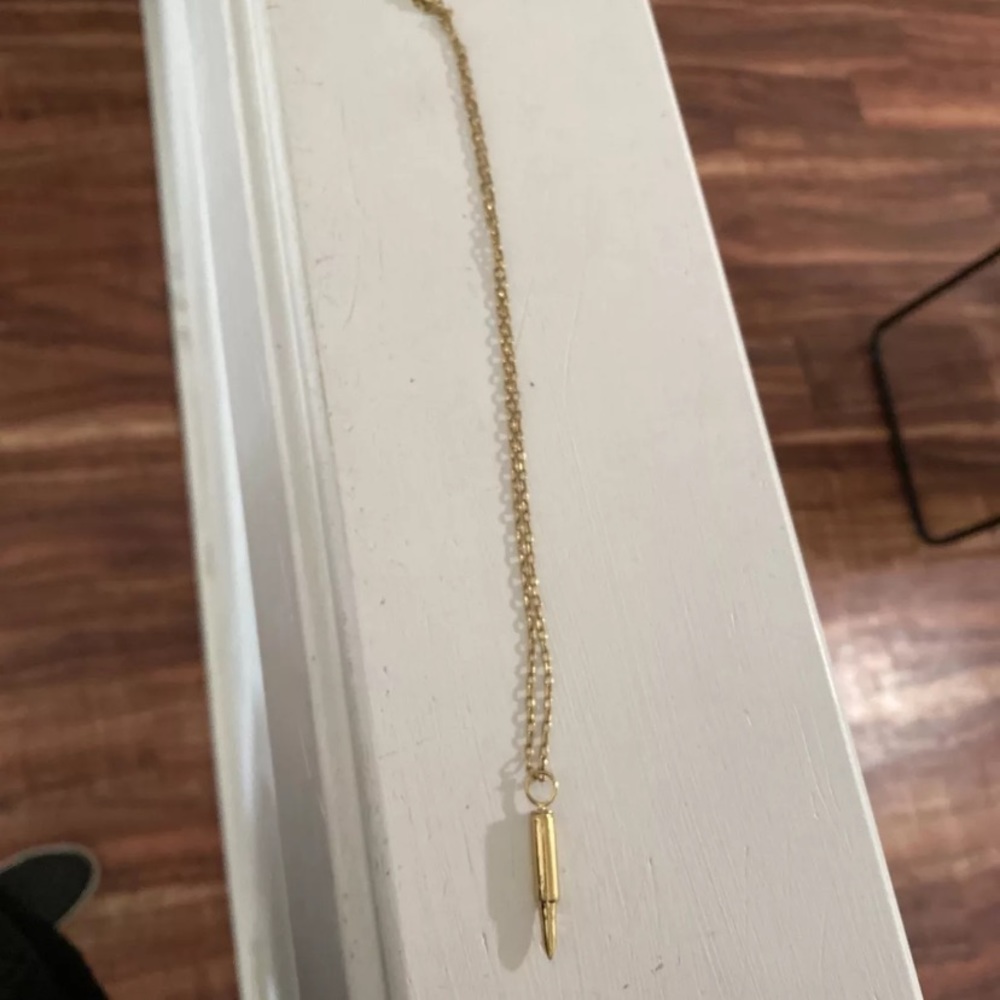 Jennifer Fisher Bullet necklace